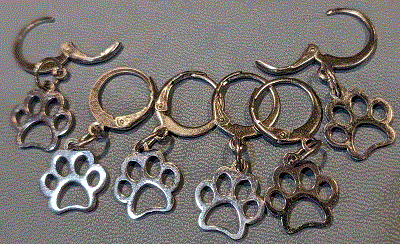 Stainless Steel Removable Stitch Markers – Dog Paw