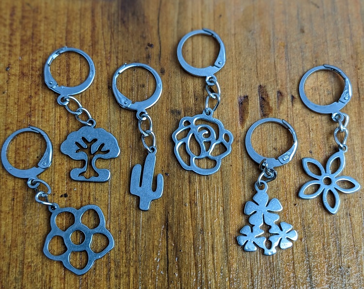 Stainless Steel Removable Stitch Markers – Various